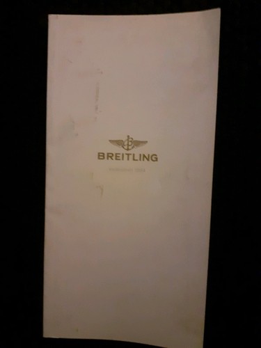 Catalogue brochure breitling - brochure,