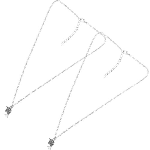 Pcs collier pendentif cor - collier,