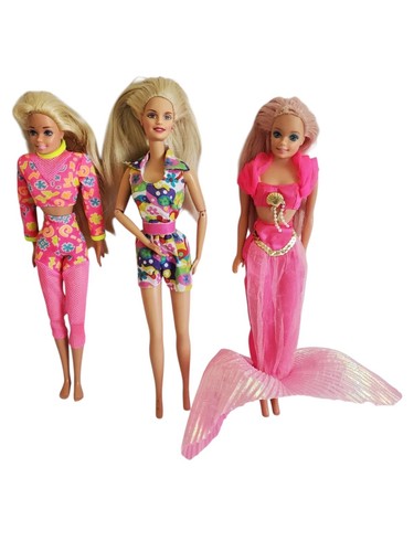 Barbie lot poupées - barbie,