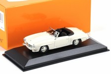 1:43 Minichamps Maxichamps Mercedes 190 SL Cabriolet 1955 Blanc