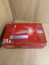 Console Wii Rouge Edition New Super Mario Bros 25 Anniversaire- Boite Vide /329