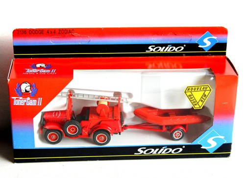 Solido miniature pompier - solido, 1/43