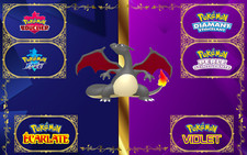Pokemon Dracaufeu SHINY 6 IV-31 Ecarlate-Violet/Diamant-Perle/Bouclier-Epée