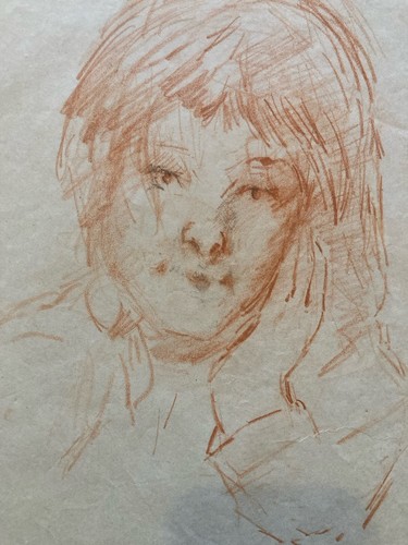 Drawing dessin sanguine - dessin,