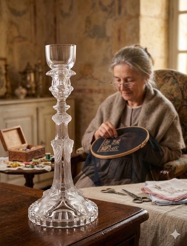 Lampe huile aux tètes - lampe,