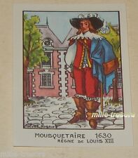 Image type Bon Point : MOUSQUETAIRE 1630 LOUIS XIII - EDITIONS EDUCATIVES CALVET