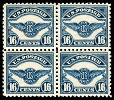 MOMEN: US STAMPS #C5 MINT OG