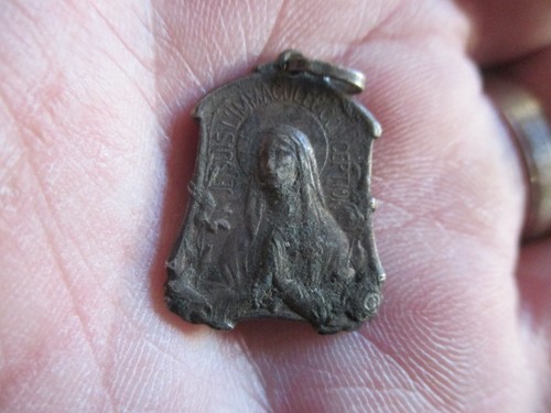 Ancienne médaille religieuse - ancienne,