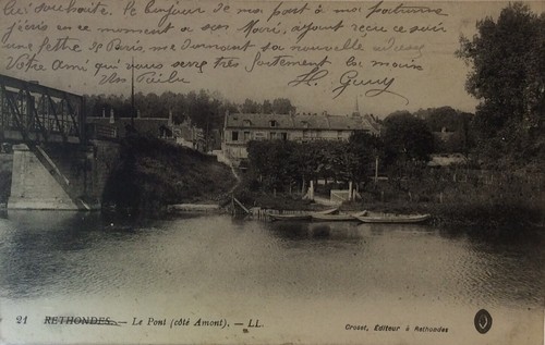 Cpa rethondes oise pont - rethondes, le
