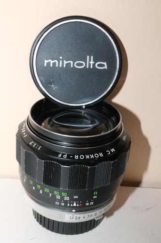 Minolta rokkor mm 1 7 - rokkor-pf, 85