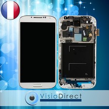 Vitre Tactile + Ecran LCD sur chassis pour Samsung Galaxy S4 i9500 blanc