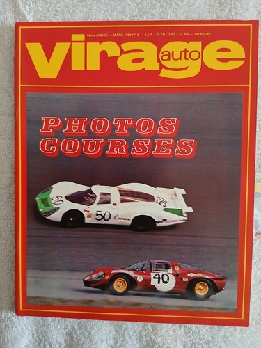 Virage auto 1969 courses - auto,