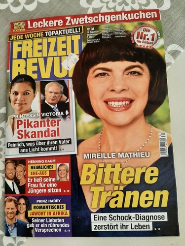 Mireille mathieu magazine - mireille,
