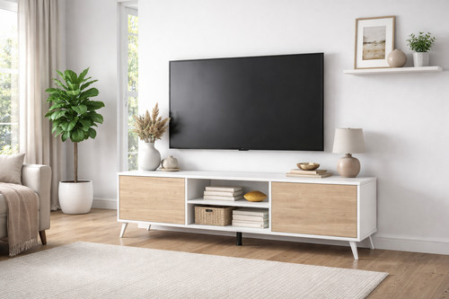 Meuble avec portes 2 - tv, et