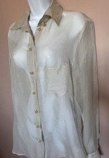 Vintage chemiser transparent Stella Mc Cartney, taille M