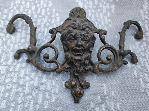 Superbe mascaron laiton/