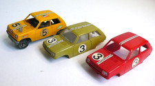 JOUEF  SLOT CAR   RENAULT  R5 + 2 CARROSSERIES   1/43 ème  BON ÉTAT  FONCTIONNE