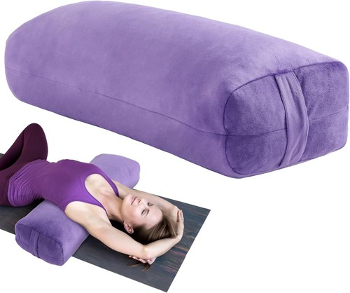 Yoga bolster pillow - yoga,