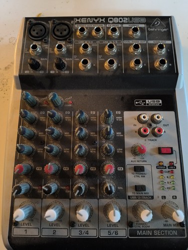 Behringer xenyx q802usb - behringer,