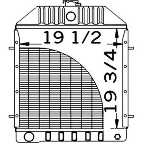 Neuf d81055 radiateur pour - d81055,