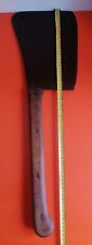 68 CM ANCIEN OUTIL DE MÉTIER PARTELET FEUILLE BOUCHER COUPERET TRANCHOIR HACHOIR