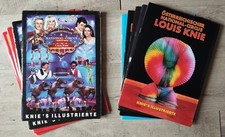 Lot 9 programmes cirque Louis Knie années 90 à 2000 - circus