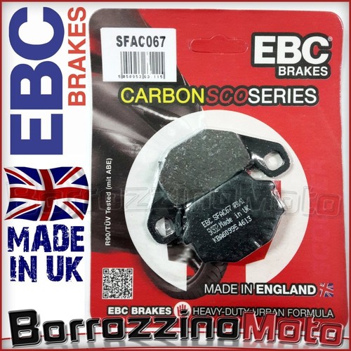 Plaquettes frein ebc carbon - frein,