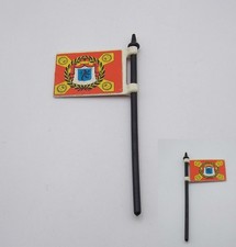 PLAYMOBIL (A22124) PIRATES - Drapeau avec Mat Soldat Garde Royale 3544 Vintage