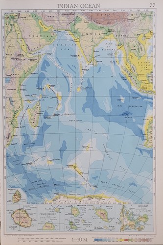 1960 carte ancienne - 1960, l