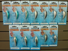 12 leurres de peche THE PRODUCERS Fighter Little Fishing Lures vintage ancien