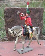 STARLUX EMPIRE PLASTIQUE 1966 / HUSSARD TROMPETTE DU 7ème REGIMENT 1804 REF 8165
