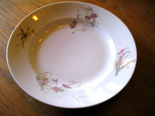 PORCELAINE de PARIS- PLAT   LEGUMIER  - BOURGEOIS