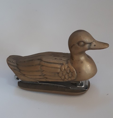 Canard laiton agrafeuse - canard, en