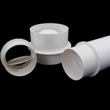 Clapet anti-retour de tuyau PVC pour échappement de conduit d'air dans la cuisi
