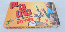JEU DE SOCIETE " PATATRAS " JEU D'ADRESSE PAR GAY-PLAY DE 1971 VINTAGE COMPLET