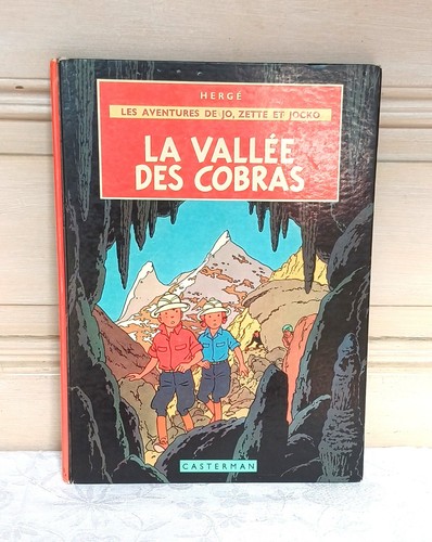 Hergé vallée des cobras - hergé,
