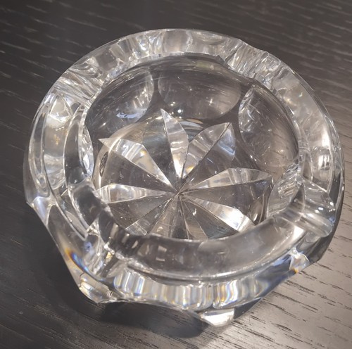 Petit cendrier cristal de - cendrier, en