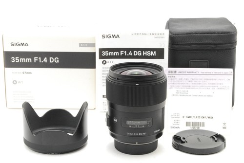 Objectif sigma 1 - f/1,4, dg