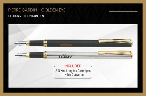 Pierre cardin golden eye stylo - cardin,