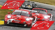 Stickers Porsche 991 RSR Petit Le Mans 2019 1:32 1:43 1:24 18 Stickers...