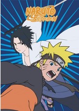 Naruto Shippuden - Plaid Polaire Enfant Manga Sasuke - Couverture 100x140 cm