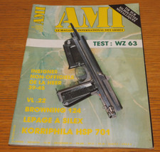 AMI 48 magazine Armes militaria infos WZ 63 Pistolet Korriphila HSP 701 browning
