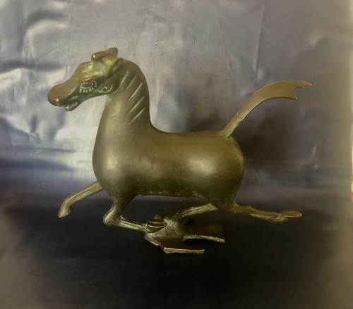 Sculpture cheval volant - , de