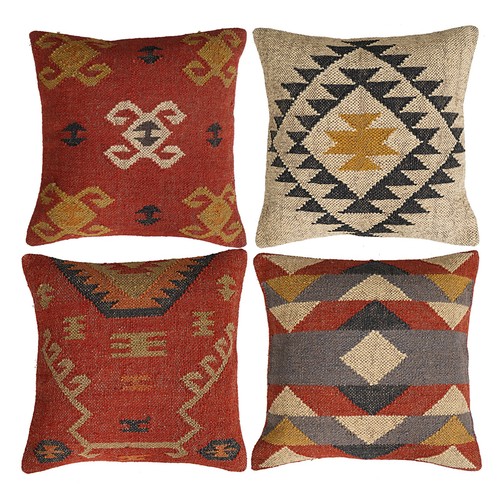 Lot housses coussin en - de,