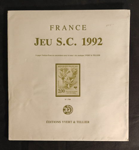 Yvert tellier france supra - et,