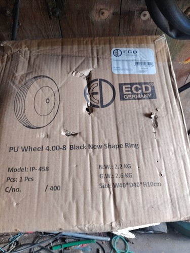 Roue brouette pleine - 15",