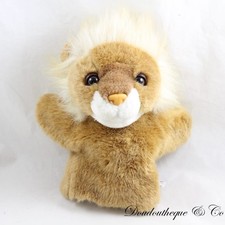 Doudou marionnette lion COFFRE