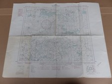 Maps carte CANADA Mines and Surveys N.W 52/96 BERENS RIVER 1951 (22)