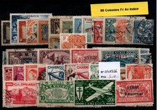 Lot timbres des - des, anciennes