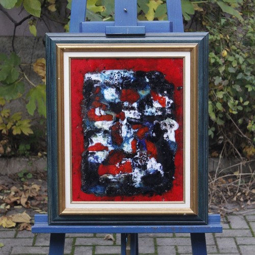 Tableau abstrait xxème - abstrait,